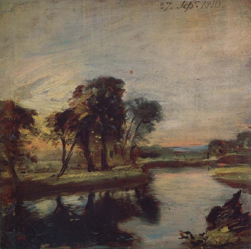 The Stour 27 September 1810, John Constable